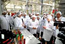 Coca-Cola opens $31.5 mln production line in Sadat City 