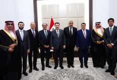 Iraqi PM meets Egyptian-Saudi business delegation