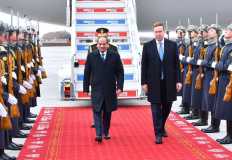 President El-Sisi arrives in Russia to attend 16th BRICS Summit