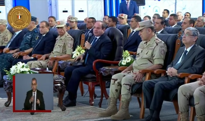 President Sisi witnesses opening of the state's main data center, computing center