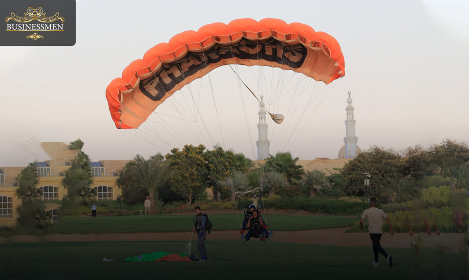 In collaboration with Skydive Pharaohs, the first event for skydiving enthusiasts takes off in Madinaty