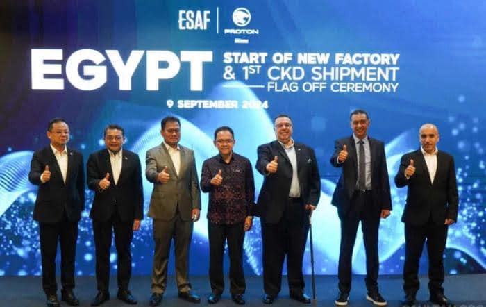 Proton-Egypt partnership takes off with Saga assembly components