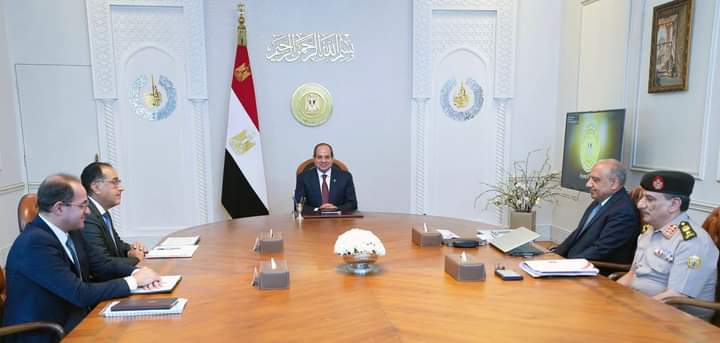 President Sisi reviews new cities’ infrastructure plans