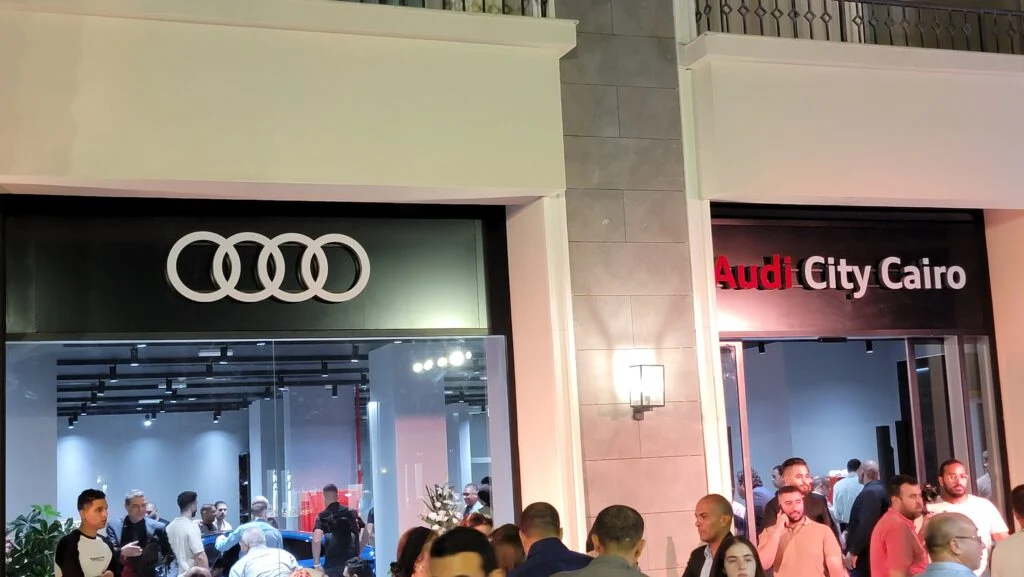 Opening of a new Audi showroom in New Cairo