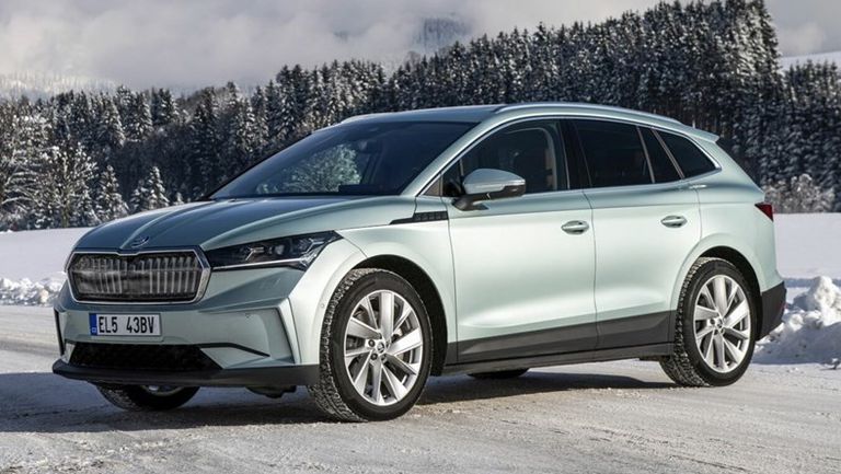 Leaked photos ignite excitement for new Skoda Enyaq electric