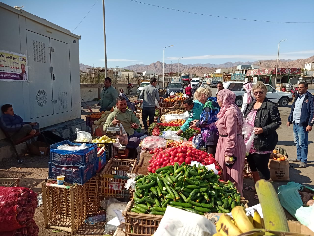 South Sinai inaugurates "one-day market" in Dahab