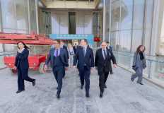 ‫رئيس وزراء بيلاروسيا يتفقد العاصمة الإدارية