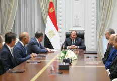 الرئيس يبحث خطط توسيع أعمال أباتشي الأمريكية في مصر