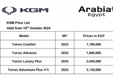 توريس 2025 تنطلق بأربع فئات بأسعار تبدأ من 1.7 مليون جنيه