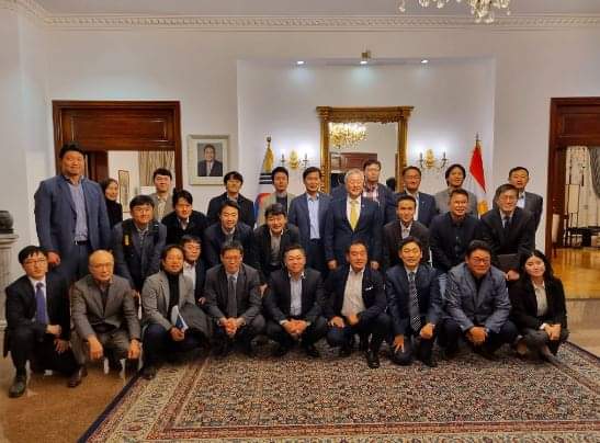 أعضاء مجلس الأعمال الكوري في مصر
