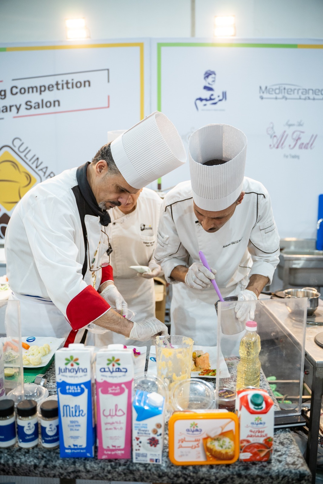 جهينه ترعى مسابقتي مصر للطهي والباريستا خلال مشاركتها في معرض كافيكس 2024